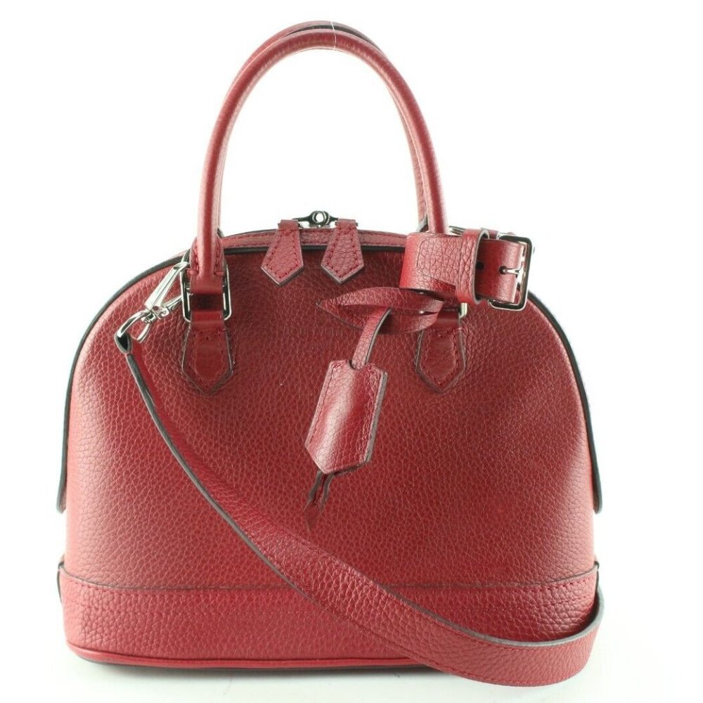 Louis Vuitton Red Taurillon Leather Alma PPM 1LVS523K